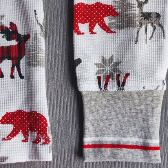 Carisma sleepwear set women's size S white with animal print graphic design - Picture 11 of 16